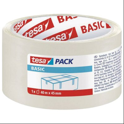 Traka lepljiva 45mm/40m Basic Tesa 58574 providna