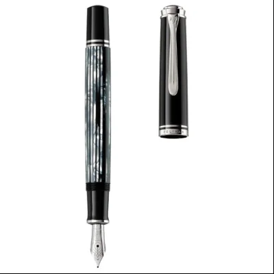 Nalivpero Souveran M605 (M)+kožna bela futrola+pok.kut.G30 Tortoiseshell Pelikan 819312 crna!!