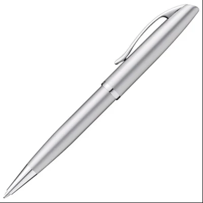 Olovka hemijska Jazz Noble Elegance K36+poklon kutija G24 uložak plavi Pelikan 821797 srebrna