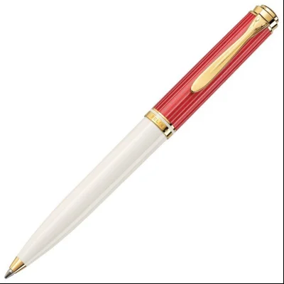 Olovka hemijska Souveran K600 u specijalnoj poklon kutiji Pelikan 823135 crveno-bela!!
