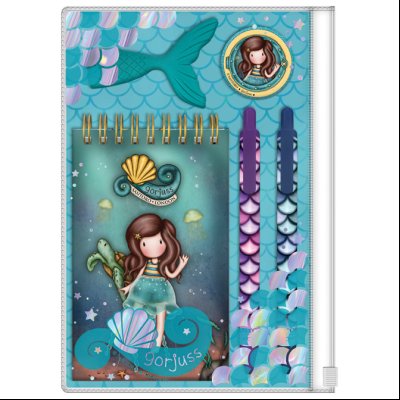 Set za pisanje u fascikli sa zipom Deep Secrets Gorjuss 1294GJ01