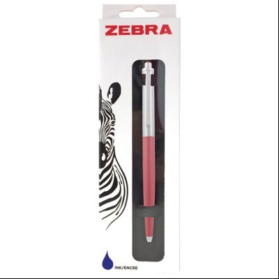 Olovka hemijska 0,7mm 901 Zebra 83747 srebrno-crvena blister