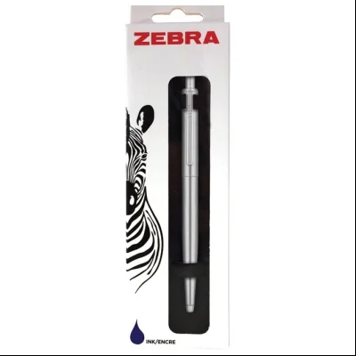 Olovka hemijska 1,0mm 901 Zebra 83757 srebrna blister