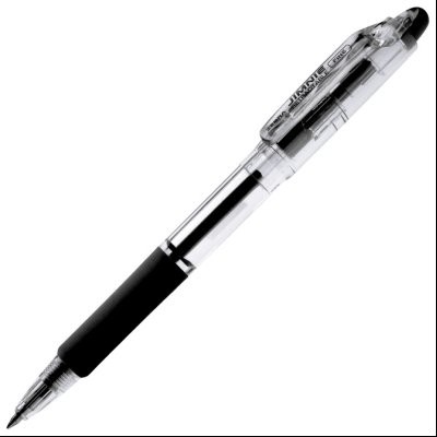 Olovka hemijska 0,7mm sa gumenim gripom (uložak crni) Jimnie Retractable Zebra 30651 crna