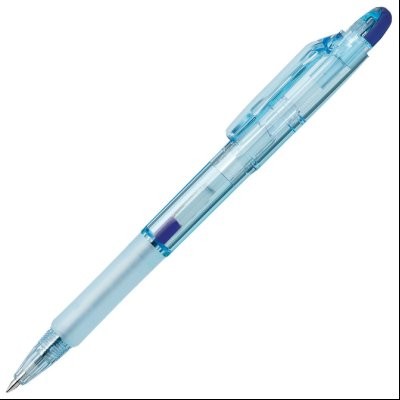 Olovka hemijska 0,7mm sa gumenim gripom (uložak plavi) Jimnie Biotube Zebra 54549 providno svetlo plava