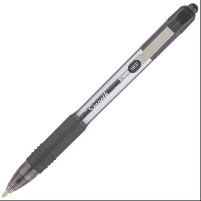 Olovka hemijska 1,0mm sa gumenim gripom (uložak crni) Z-Grip Smooth Zebra 22561 crna