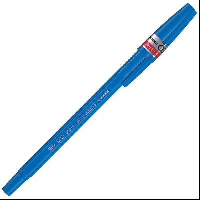 Olovka hemijska 0,5mm sa rebrastim gripom (uložak plavi) H-8000 Zebra E20662 plava