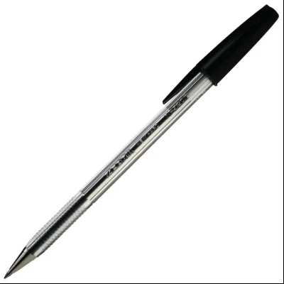Olovka hemijska 0,7mm sa rebrastim gripom (uložak crni) N-5200 Zebra 20111 crna