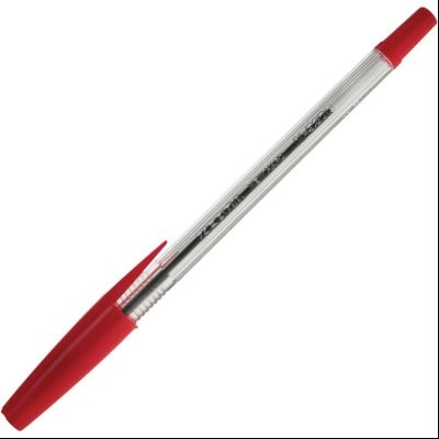 Olovka hemijska 0,7mm sa rebrastim gripom (uložak crveni) N-5200 Zebra 20113 crvena