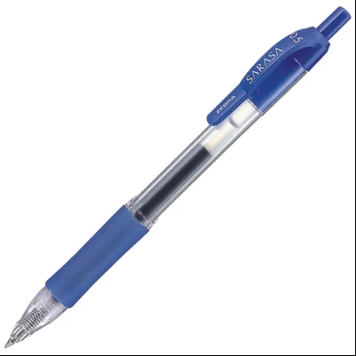 Roler gel 0,5mm sa gumenim gripom Sarasa Retractable (uložak plavi) Zebra 46720 plavi