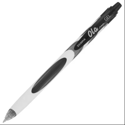 Roler gel 0,7mm sa gumenim gripom (uložak crni) Ola Zebra 81911 crni