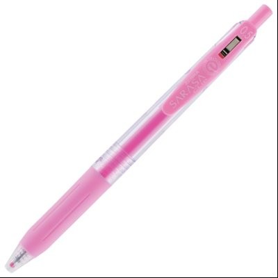 Roler gel 0,5mm sa gumenim gripom Sarasa Clip Milk (uložak pastelno roze) Zebra 35047 pastelno roze