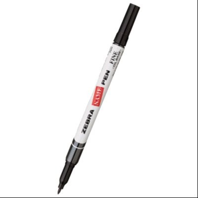 Marker uljani 1,2-1,5mm okrugli vrh Name Pen Zebra 33106 crni
