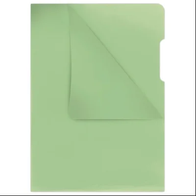 Fascikla "L" u boji 180my pp A4 sjajna pk100 Donau 1784095PL-06 zelena