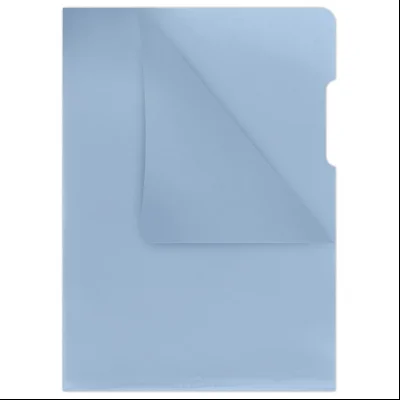 Fascikla "L" u boji 180my pp A4 sjajna pk100 Donau 1784095PL-10 plava