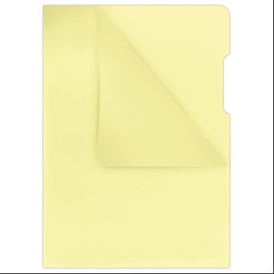 Fascikla "L" u boji 180my pp A4 sjajna pk100 Donau 1784095PL-11 žuta