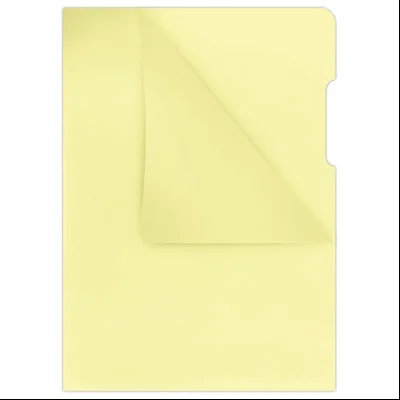 Fascikla "L" u boji 180my pp A4 sjajna pk100 Donau 1784095PL-11 žuta