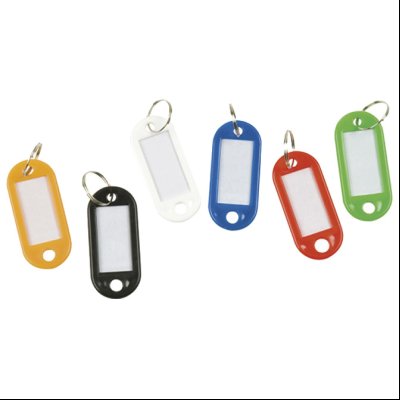 Privezak za ključeve plastični pk240 Q-Connect Donau KF10876 sortirano