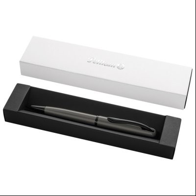 Olovka hemijska Jazz Noble Elegance K36+poklon kutija G24 uložak plavi Pelikan 826662 siva