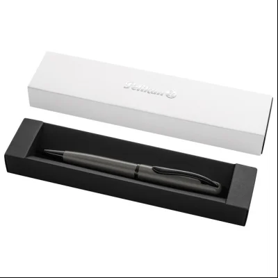 Olovka hemijska Jazz Noble Elegance K36+poklon kutija G24 uložak plavi Pelikan 826662 siva