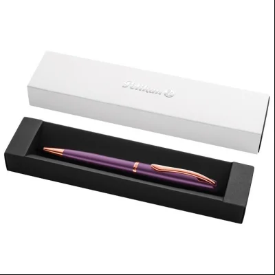 Olovka hemijska Jazz Noble Elegance K36+poklon kutija G24 uložak plavi Pelikan 826686 ljubičasta