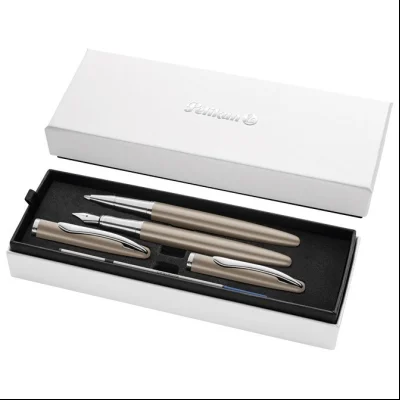 Set nalivpero+roler Jazz Noble Elegance+poklon kutija G25 Pelikan 826976 pesak