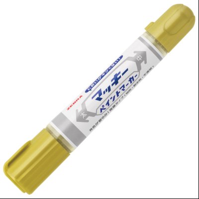 Marker uljani 2/8mm obostrani kosi/okrugli vrh Mckie Paint Zebra 57558 zlatni