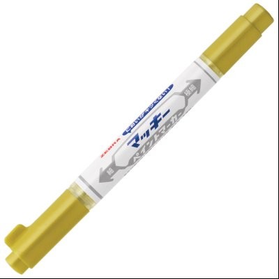 Marker uljani 0,7/1,2mm obostrani kosi/okrugli vrh Mckie Paint Zebra 57578 zlatni