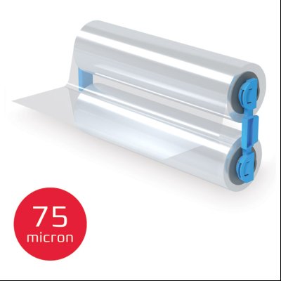 Folija za plastificiranje za kasetu sjajna u rolni  75my/56,4m za Foton 4410026 GBC