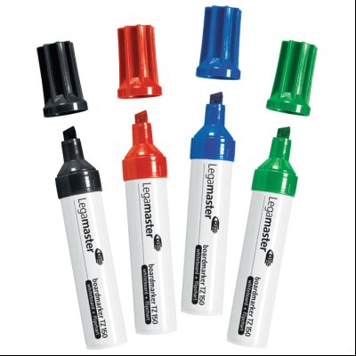 Marker za belu tablu/flipchart kosi vrh 2-7mm 4boje TZ150 Legamaster 7-115094