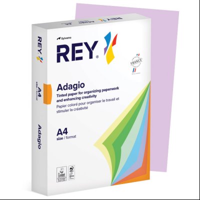 Papir Copy Rey Adagio A4  80g pk500 Sylvamo 28 pastelno lila (lilac)
