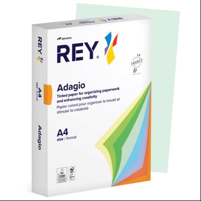 Papir Copy Rey Adagio A4  80g pk500 Sylvamo 85 pistaći zeleni (pistachio)