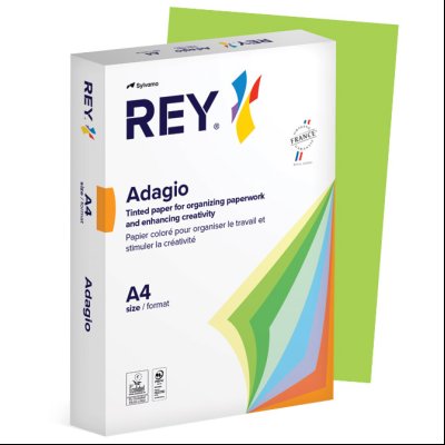 Papir Copy Rey Adagio A4 80g pk500 Sylvamo 16 limeta zeleni (spring green)