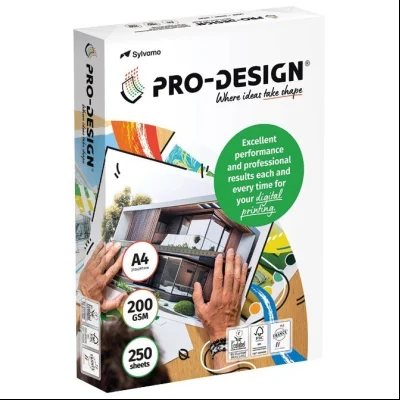 Papir ProDesign A4 200g pk250 Sylvamo