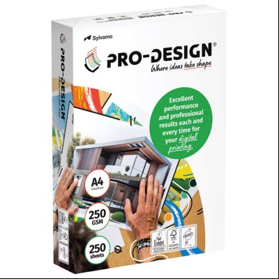 Papir ProDesign A4 250g pk250 Sylvamo