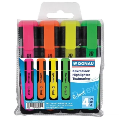 Signir 1-5mm D-text pk4boje Donau 7358904PL-99 blister
