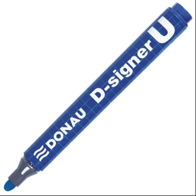 Marker permanentni 2-4mm okrugli vrh D-signer U Donau 7371001-10PL plavi