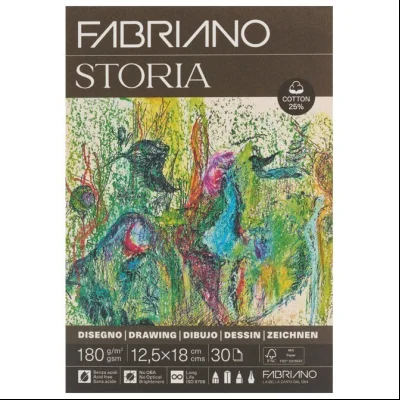Blok Storia 12,5x18cm 30L 180g Fabriano 19100731