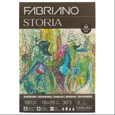 Blok Storia 18x26cm 30L 180g Fabriano 19100732