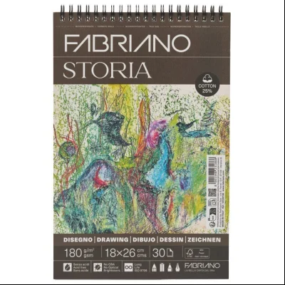Blok Storia spirala 18x26cm 30L 180g Fabriano 19100736