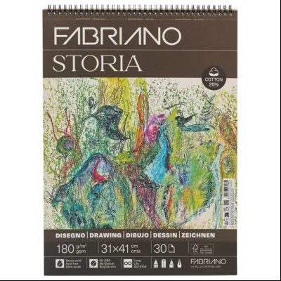 Blok Storia spirala 31x41cm 30L 180g Fabriano 19100738
