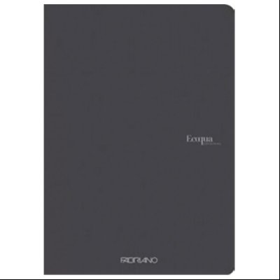 Sveska meki povez A5 tačke 40L 90g EcoQua Fabriano 19140101 siva (antracite)