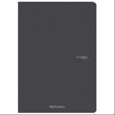 Sveska meki povez A5 tačke 40L 90g EcoQua Fabriano 19140101 siva (antracite)