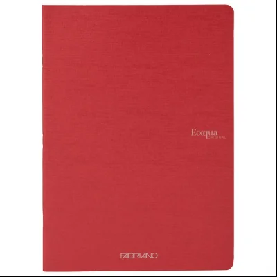 Sveska meki povez A5 tačke 40L 90g EcoQua Fabriano 19140103 tamno crvena (cherry)