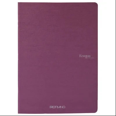 Sveska meki povez A5 tačke 40L 90g EcoQua Fabriano 19140112 ljubičasta (vino)