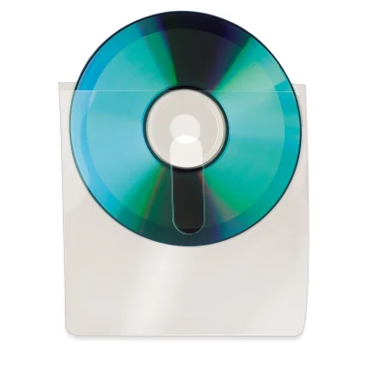Samolepljivi džep za CD/DVD sa prorezom 127x127 1/10, 3L - Djois