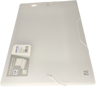 Fascikla BOX, PVC sa gumicom A4, 335x246x20mm, providna