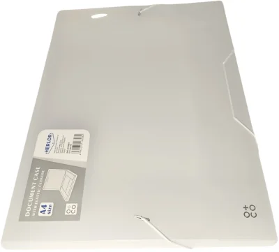 Fascikla BOX, PVC sa gumicom A4, 335x246x20mm, providna