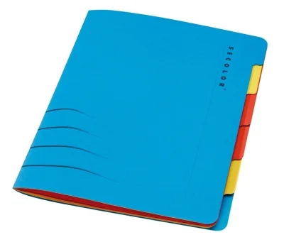 Insert fascikla Secolor Sixtab A4, 6 pregrada, Jalema - Djois