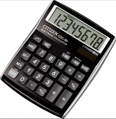 Stoni kalkulator Citizen CDC-80, 8 cifara